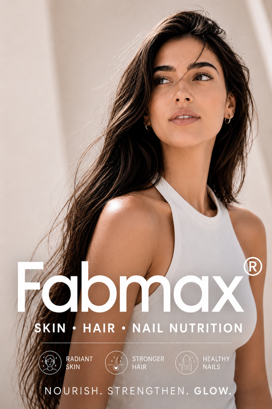 Fabmax Tablets : Skin, Hair & Nails Beauty Supplement / Nutrition Support ( 30 tablets ): Women Health: Radiant Skin , Lustrous Hair & Healthy Nails