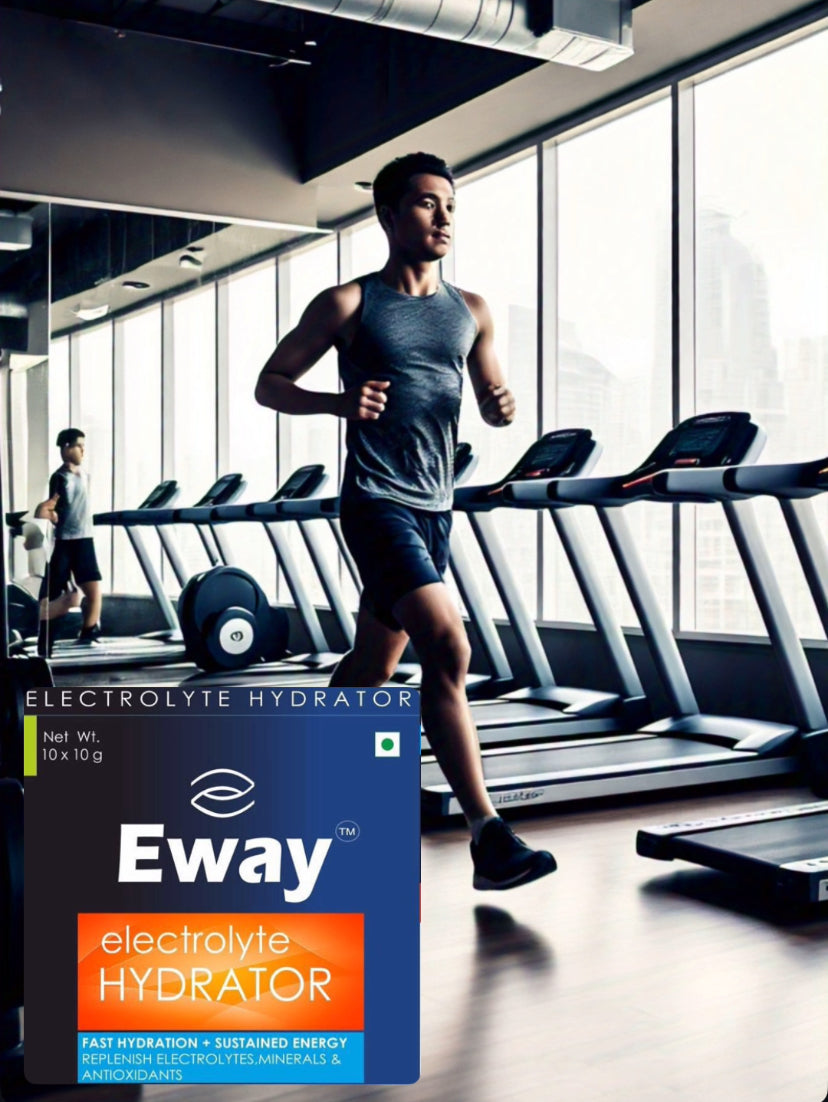 Eway : The Electrolyte Hydrator / Energy Drink ( In 10 gm sachet form) 10 sachets pack : Men & Women Health