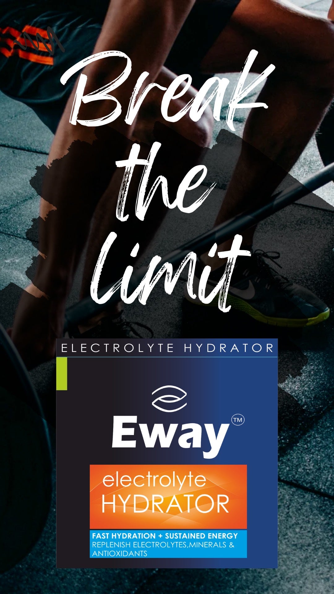 Eway : The Electrolyte Hydrator / Energy Drink ( In 10 gm sachet form) 10 sachets pack : Men & Women Health