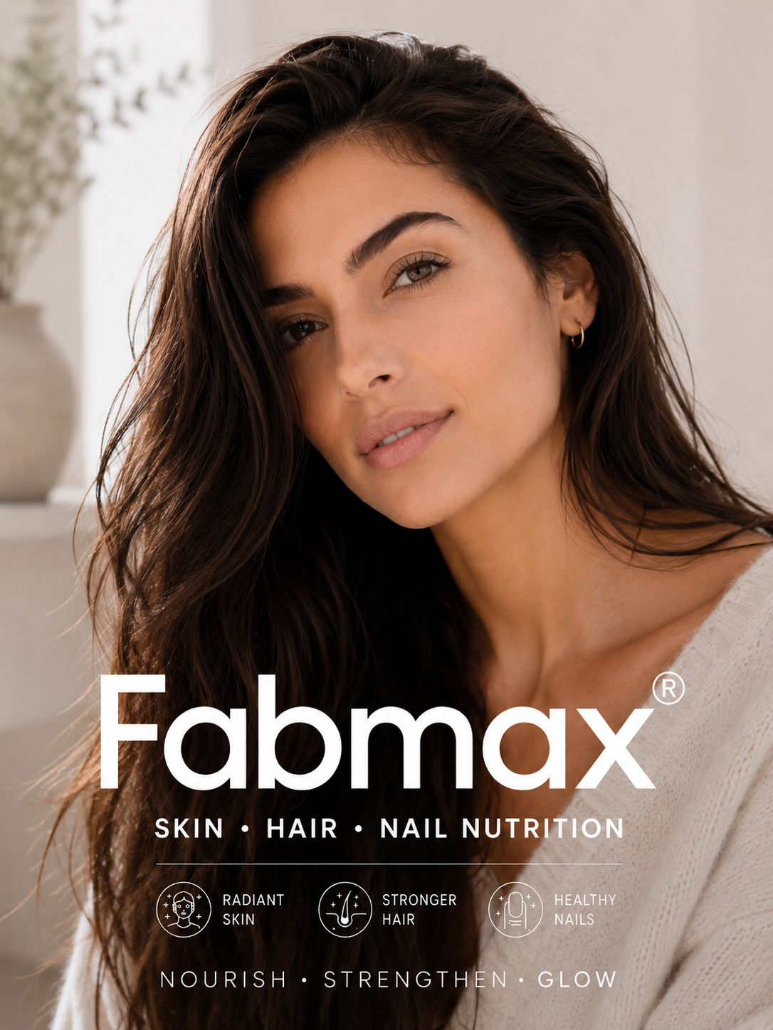Fabmax Tablets : Skin, Hair & Nails Beauty Supplement / Nutrition Support ( 30 tablets ): Women Health: Radiant Skin , Lustrous Hair & Healthy Nails