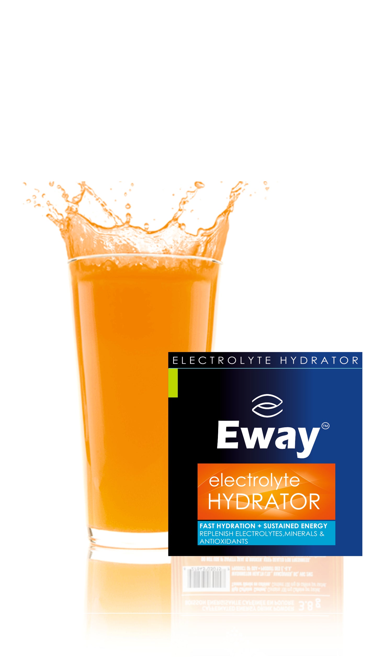 Eway : The Electrolyte Hydrator / Energy Drink ( In 10 gm sachet form) 10 sachets pack : Men & Women Health