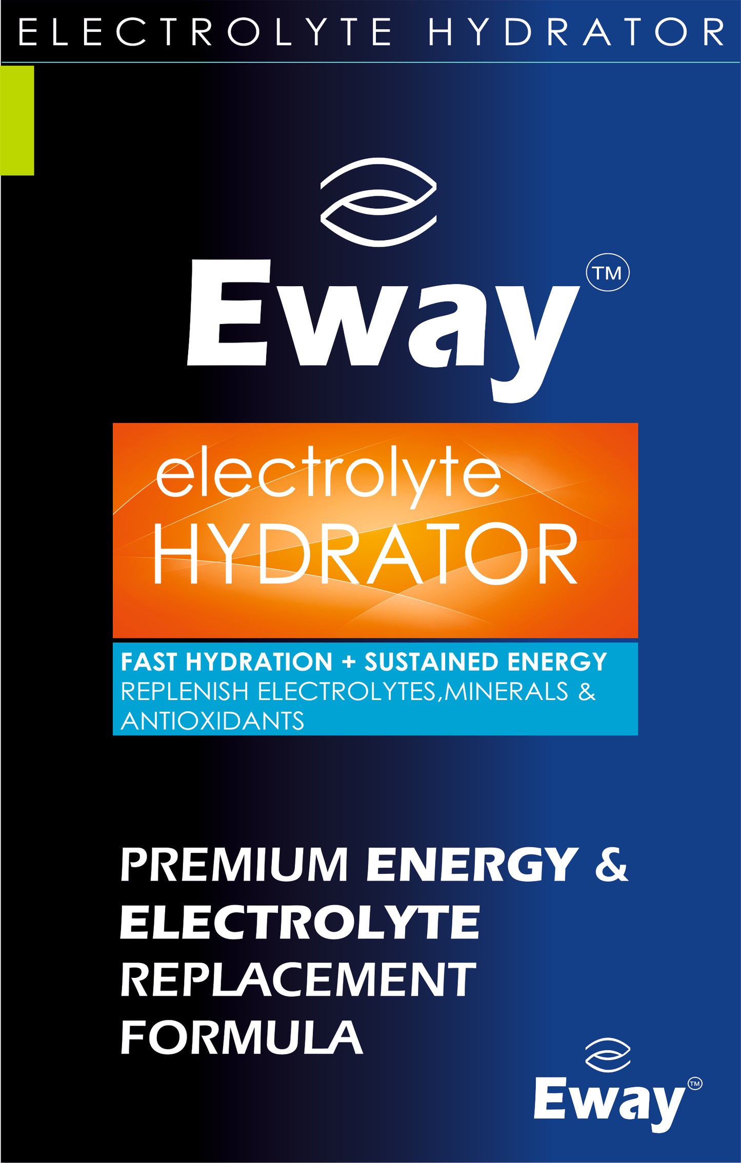 Eway : The Electrolyte Hydrator / Energy Drink ( In 10 gm sachet form) 10 sachets pack : Men & Women Health