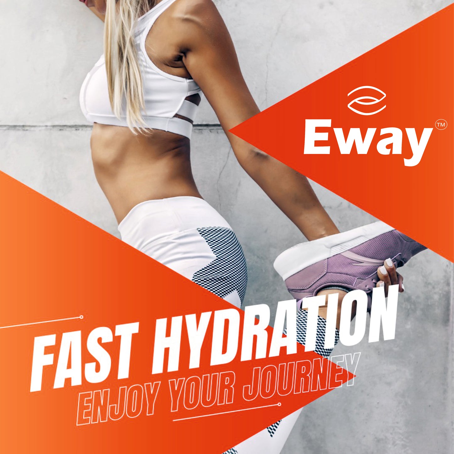 Eway : The Electrolyte Hydrator / Energy Drink ( In 10 gm sachet form) 10 sachets pack : Men & Women Health